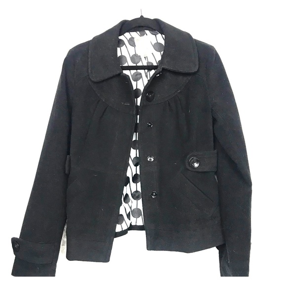 Anthropologie Jackets & Blazers - Anthropologie Tulle black blazer coat lined medium